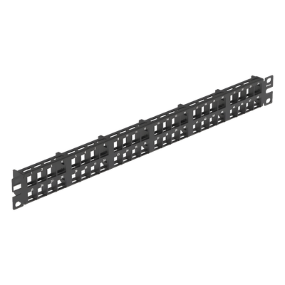 PANDUIT NKPP48HDY - Panel de Parcheo Modular / 48 Puertos / 1 UR / Alta Densidad / Keystone / Acero CRS / RoHS | SIERRA STORE