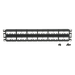 PANDUIT CPP48WBLY - Panel de Parcheo Modular / 48 Puertos / 2 UR / 19in / Plano / Sin Blindaje / Mini-Com | SIERRA STORE