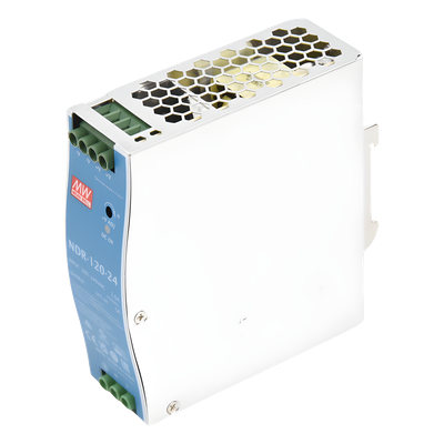 Fuente de Poder para Riel DIN / 120W / Salida 24Vcc 5A / Entrada Universal 90-264Vca / Eficiencia 88% | SIERRA STORE