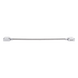 ACCESSPRO ACCESSLOOP - Pasacables para Puertas / Aleación Metálica / 480 mm (1.57 ft) de Longitud / Protección de Cableado / 0.32 kg | SIERRA STORE