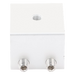 Abrazadera para lámina engargolada / Aluminio anodizado / KR18 y KR24 / Instalación vertical / Resistente a corrosión | SIERRA STORE