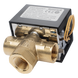 Válvula de Control Eléctrica de 3 Vías / Retorno por Resorte Normalmente Cerrada / 110 V CA / DN20 NPT 3/4" / PN20 / IP20 | SIERRA STORE