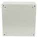 Gabinete IP66 / Acero IK10 / 400x400x200 mm / 15.7x15.7x7.9 in / Placa Trasera Galvanizada / Cerradura con Llave | SIERRA STORE