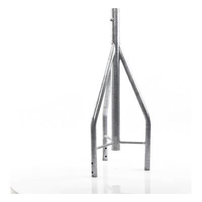 Tramo de Remate para Torre / Acero ASTM A36 / Galvanizado por Inmersión en Caliente / 3 Opresores para Pararrayos / Longitud 350 mm | SIERRA STORE