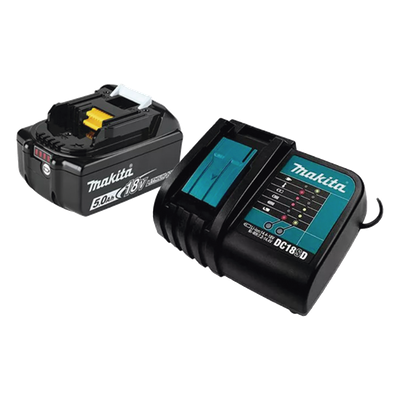 kit de Rotomartilló DHP487 +Fresadora Multifuncional DRT50, Incluye 1 Cargador Rápido DC18SD y 1 Batería li-Ion de 5.0 Ah Modelo | SIERRA STORE