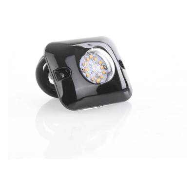 Luz Oculta LED / 12 LED Gen III / Rojo-Azul / 10-24 VCC / 1A / 3.2x1.8 cm / 12 Modos Flash / Wig Wag | SIERRA STORE
