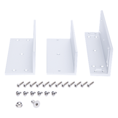 ACCESSPRO BZL1200NW - Kit de Montaje Z y L / Aluminio Reforzado / 1200 lb (544 kg) / Uso Interior y Exterior | SIERRA STORE