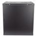 HIKVISION DS-XS6412-S/B - Gabinete de Pared y Piso / 12U Rack 19" / Cristal Templado / Carga 40 kg / Laterales Desmontables / 600 x | SIERRA STORE