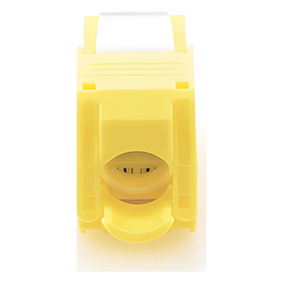 LINKEDPRO BY EPCOM LP-KJ-610-TTYE - Módulo Jack Keystone / Cat6 / Toolless / Terminación 180° / UTP / Amarillo | SIERRA STORE