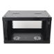 Gabinete de Pared / 6U / 19'' / 455 mm Profundidad / 80 kg Carga / Acero Reforzado / 1.49 ft Alto | SIERRA STORE