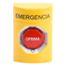 Botón de Emergencia Multifuncional / Acción Mantenida / LED Multicolor / UL/cUL/ADA / Diseño Antivandálico / Uso Interior-Exterior | SIERRA STORE