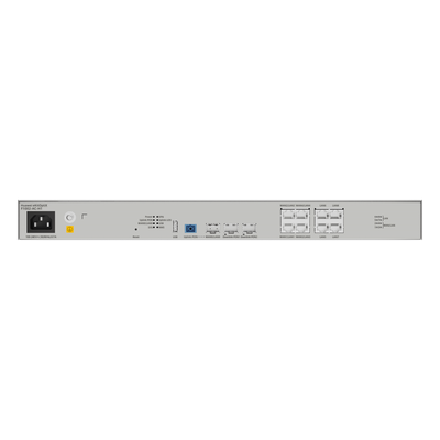 OLT Compacta / 2 Puertos GPON / 1 Puerto XGS-PON Uplink / 8 Puertos Gigabit / Mini FTTH / 256 ONTs / Libre de Licenciamiento | SIERRA STORE