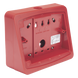 Caja de Montaje en Superficie / Para Anunciador Remoto / Ángulo 15° / Entradas 1/2 in NPT / Color Rojo | SIERRA STORE