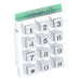 Teclado Iluminado para Portero Telefónico / Full Duplex Manos Libres / 100 Números de Teléfono / 2 Relés de Control de Acceso / | SIERRA STORE