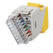 SIEMON U6-K05NS - Jack Keystone Cat6 UTP / 250 MHz / Amarillo / -10 a 60°C / 22-24 AWG / T568A/B | SIERRA STORE