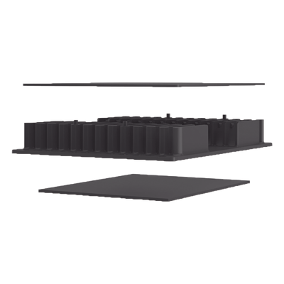 PANDUIT FSC24 - Charola de Empalme para Fibra Óptica / 24 Empalmes de Fusión o 12 Mecánicos / Gestión de Radio de Curvatura / | SIERRA STORE