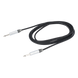 Cable de Audio / Conectores 1/4 in Mono / Triple Blindaje / Cobre Puro / 3 m (9.8 ft) / Carcasa Cromada | SIERRA STORE
