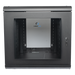 Gabinete de Pared 12U / Profundidad Ajustable 930 mm / Acero Reforzado ANSI/TIA / Carga 100 kg / Cristal Templado / 4 Postes Ajustables | SIERRA STORE
