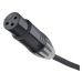 Cable XLR / 3 Polos / Hembra-Macho / Contactos Dorados / Blindaje Triple / 10 m (32.8 ft) | SIERRA STORE