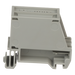 PANDUIT CADIN1IG-S - Adaptador de 1 Puerto / Blindado / Riel DIN 35 mm (1.38 in) / Mini-Com / Color Gris | SIERRA STORE