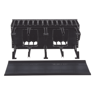PANDUIT NM4 - Organizador de Cables Horizontal / Alta Densidad / Doble Acceso Frontal y Posterior / Rack 19in / 4UR / 7ft Equivalente | SIERRA STORE