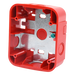 Caja de Montaje en Pared / Para Sirena / Color Rojo / Diseño Compacto / Compatible Serie L | SIERRA STORE