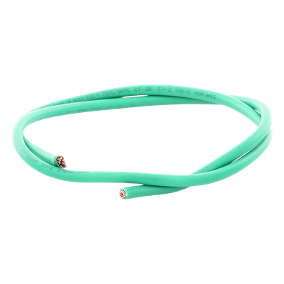 Cable THW-LS / Calibre 4 AWG / 19 Hilos / 90°C Seco / 75°C Mojado / Verde / Venta por Metro | SIERRA STORE