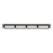 PANDUIT DP245E88TGY - Panel de Parcheo de Impacto / Categoría 5e / 24 Puertos / 1UR / 19 Pulgadas / PoE 100W / T568A/B | SIERRA STORE