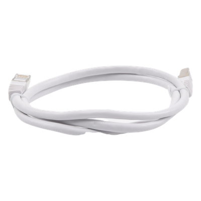 LINKEDPRO BY EPCOM LP-STP-6A-100-WH - Patch Cord / Cat6A Blindado / 10G / 1.0 m (3.28 ft) / 500 MHz / AWG 27 / Blanco | SIERRA STORE