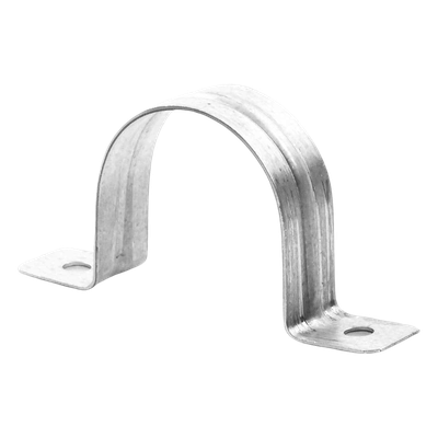 Abrazadera Omega / Conduit Pared Gruesa / 2" (51 mm) / Acero Pregalvanizado 1.5 mm / Tornillo #10 | SIERRA STORE