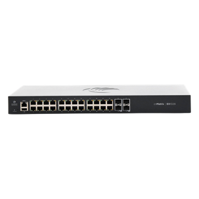 Switch Gigabit Ethernet / 24 Puertos 10/100/1000 / 4 SFP / Capa 2 / Gestión en la Nube / 56 Gbps | SIERRA STORE