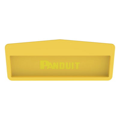 PANDUIT FREC12X4LYL - Tapa Final para Canaleta / 12x4 / Instalación a Presión / 50.8 mm Radio de Curvatura / 13.4 cm x 2.4 cm x 35 cm | SIERRA STORE