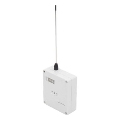 Transmisor Inalámbrico / 2 Contactos Secos NA / Alcance 2500 m (8202.1 ft) / 433.92 MHz / Antena 190 mm / -20°C a +80°C | SIERRA STORE