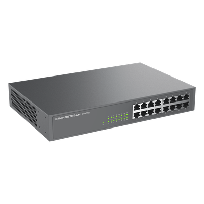 Switch No Administrable / 16 Puertos Gigabit / Capacidad 10 Gbps / 120 x 65 x 24.5 mm / 0.39 x 0.21 x 0.08 ft | SIERRA STORE