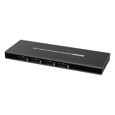 MATRICIAL Y EXTENSOR DE VIDEO HDMI 4 x 4 / 4 Entradas HDMI / 4 Salidas HDMI Loop / 4 Salidas RJ45 para Extender la señal 70 metros por | SIERRA STORE