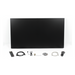HIKVISION DS-D2046LU-Y - Pantalla LCD 46" para TV WALL / Entrada HDMI - VGA - DVI - DP / Monitor Robusto / Bisel Delgado (3.5 mm) / | SIERRA STORE