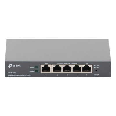 Router Balanceador de Carga / 4 Puertos WAN / 10,000 Sesiones Concurrentes / 10/100 Mbps / PPPoE / Control de Ancho de Banda por IP | SIERRA STORE