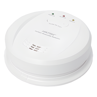 HIKVISION HF-GM100 - Detector de Monóxido de Carbono / Sensor Electroquímico / Alarma 85 dB a 3 m (9.8 ft) / Batería 5 Años / Montaje | SIERRA STORE