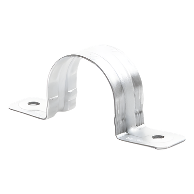 Abrazadera Omega / Conduit Pared Gruesa 1" / Acero Pregalvanizado 1.2 mm / Tornillo #8 | SIERRA STORE