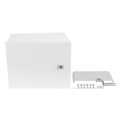 EPCOM INDUSTRIAL EI-PCB-04-03-03-W3 - Gabinete para instalación de 2 Baterías PL4012, Fabricado en Lámina Galvanizada, Opción para | SIERRA STORE