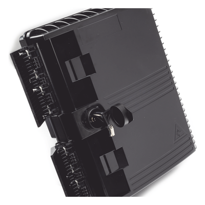 Cierre de Empalme FTTx / 24 Fusiones / Splitter 1x8 SC/APC / 16 Puertos Drop / IP65 / -40°C a +85°C | SIERRA STORE