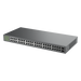 Switch No Administrable / 48 Puertos Gigabit / 100 Gbps / 2 SFP / Montaje Rack / 9KB Jumbo Frame | SIERRA STORE