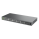 Switch No Administrable / 48 Puertos Gigabit / 100 Gbps / 2 SFP / Montaje Rack / 9KB Jumbo Frame | SIERRA STORE
