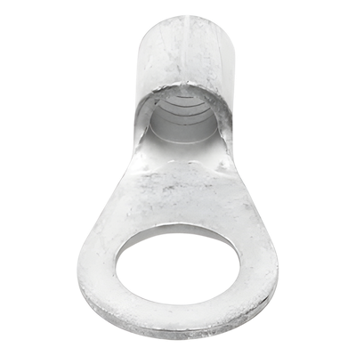 Terminal de Anillo / 6 AWG / Tornillo 5/16" (8 mm) / 600 V / Cobre Estañado / Barril Largo | SIERRA STORE