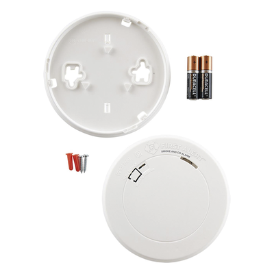 Detector Combo de Humo/CO, Autónomo, No Requiere Panel, Diseño Ultra Delgado, No Requiere Cableado | SIERRA STORE