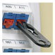 PANDUIT PSL-DCJB-IG - Kit de Bloqueo de Puertos RJ45 / 10 Unidades / Color Gris / Llave de Extracción Incluida / -35°C a 93°C | SIERRA STORE