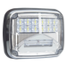 Luz de Advertencia LED / 6 LEDs Ultra Brillantes / 11 Patrones de Destello / IP67 / 12-30 VCC / 7.9" x 6.3" (20.1 x 16 cm) / Luz de | SIERRA STORE