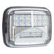 Luz de Advertencia LED / 6 LEDs Ultra Brillantes / 11 Patrones de Destello / IP67 / 12-30 VCC / 7.9" x 6.3" (20.1 x 16 cm) / Luz de | SIERRA STORE