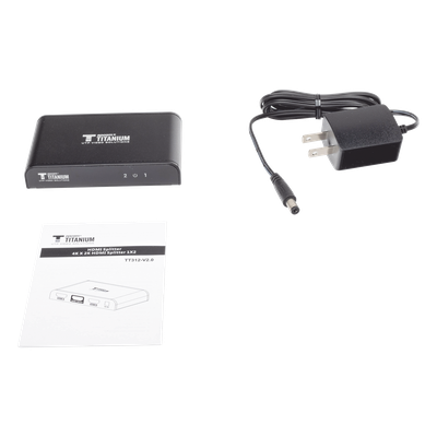 Divisor (Splitter) HDMI 4K de 1 entrada a 2 salidas / Soporta 4K×2K / HDMI 2.0 /  HDCP 2.2 / HDMI 3D / Longitud del cable de Entrada | SIERRA STORE