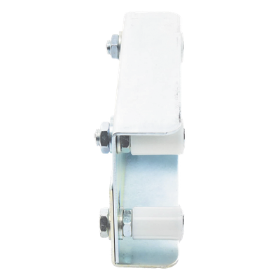 Guía Superior Ajustable / 4 Rodillos Nylon 30 mm / Acero Galvanizado / Puertas 35-62 mm / 2.27 kg | SIERRA STORE
